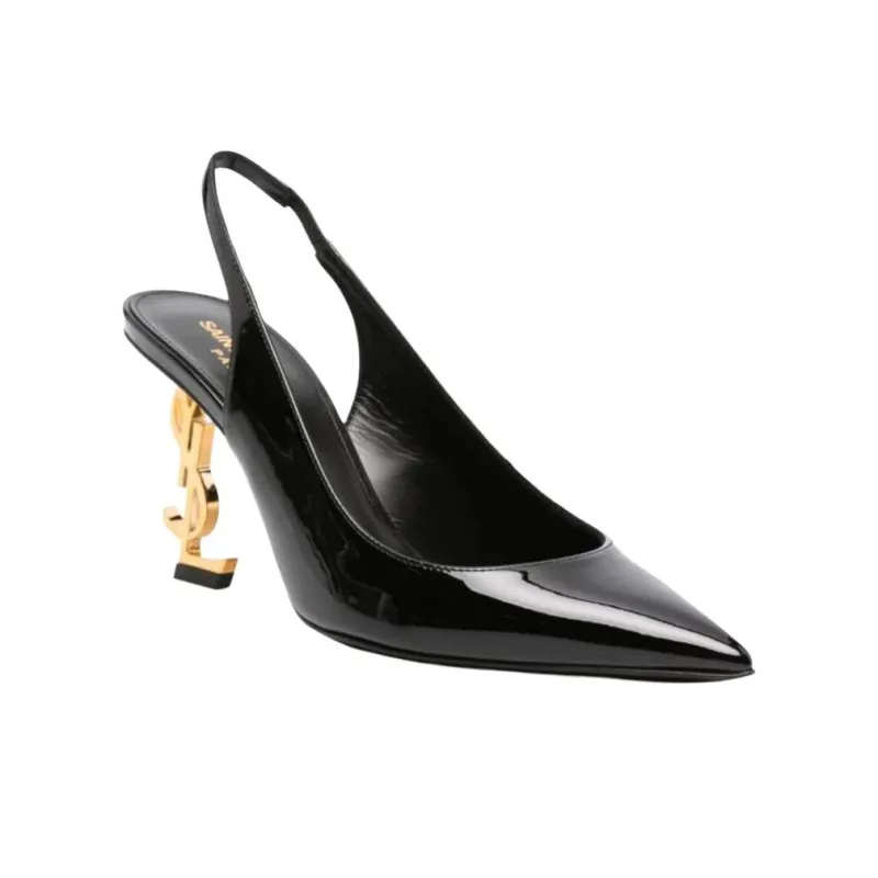 SAINT LAURENT Opyum Pointed Toe Pumps-2