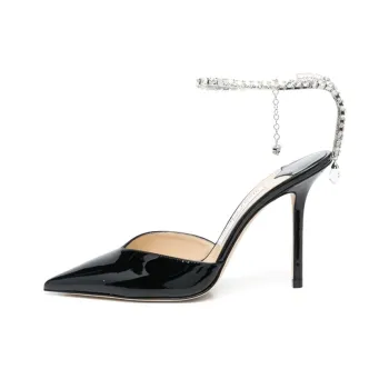 Jimmy Choo Saeda 85mm Patent Leather Pumps