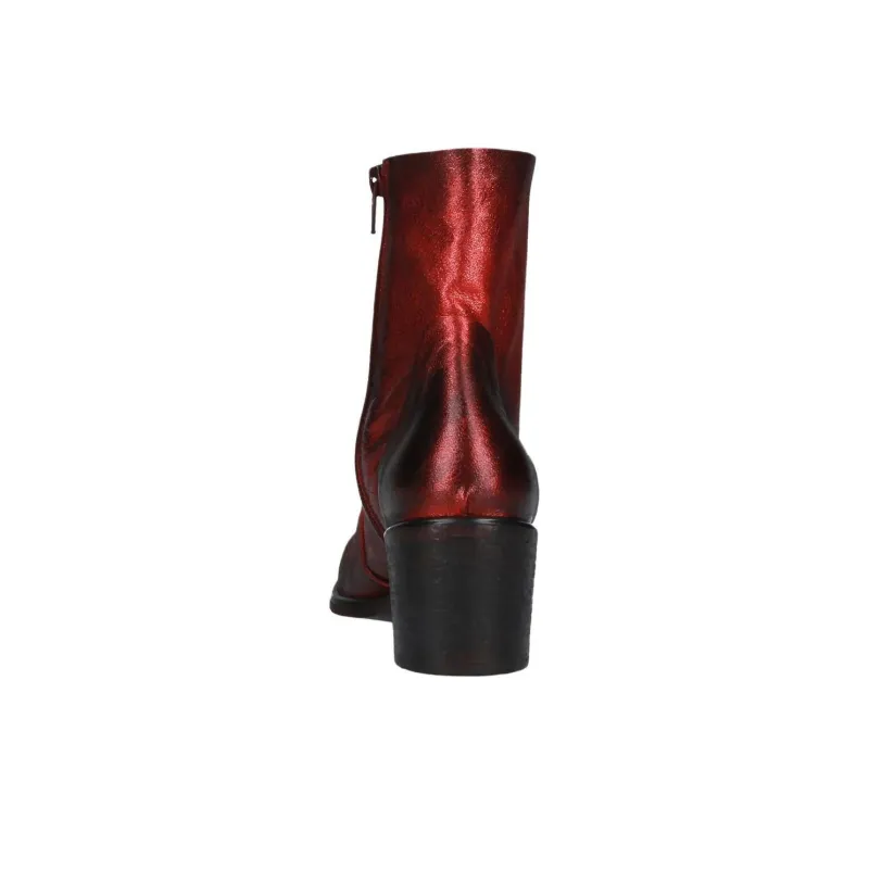 STRATEGIA Ankle Boots 6cm Women's Red-4