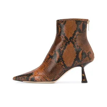 Jimmy Choo Ankle Boots Women's High Top Brown