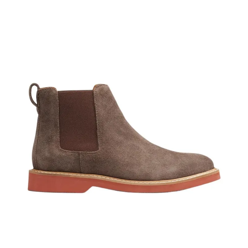 G.H. Bass & Co. Buck Ankle-Length Chelsea Boots Men's Light Brown-1