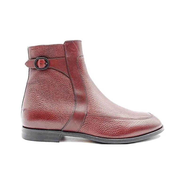 BALLY Ankle Boots Men Red-1