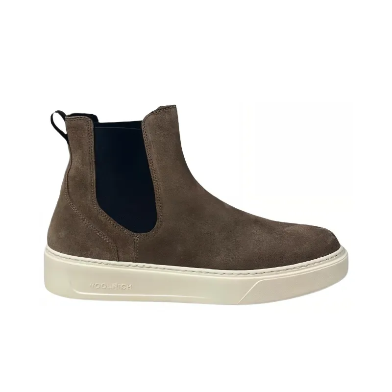 WOOLRICH Chelsea Boots Men's Umber-1