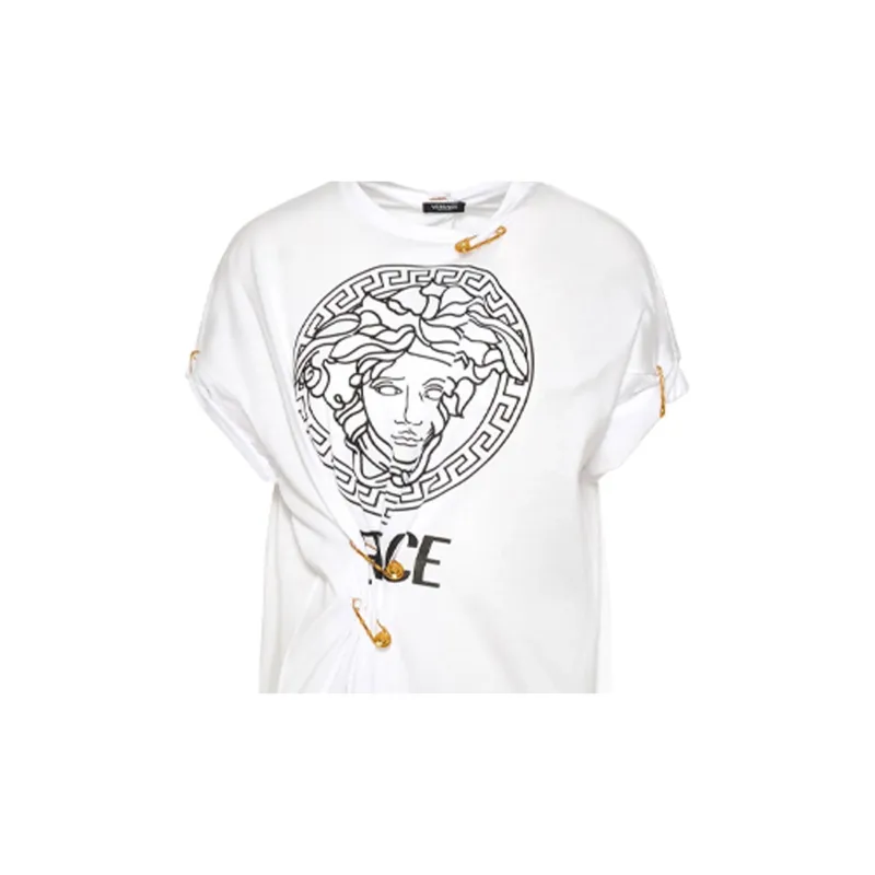 VERSACE VERSACE T Shirt Women's White-6