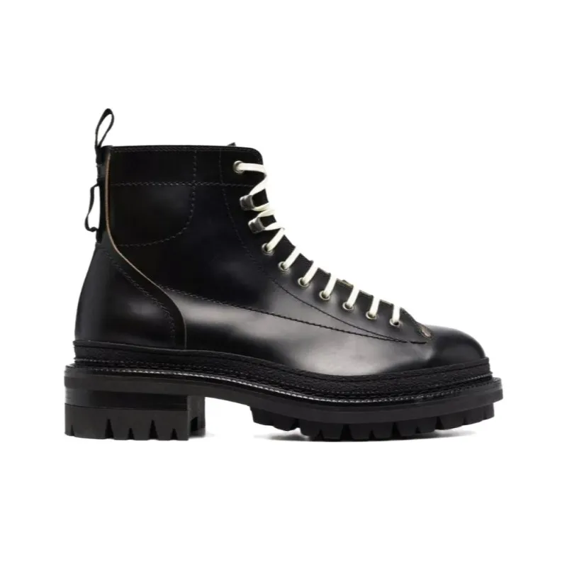 DSQUARED 2 Short Martin Boot Men's Black-1