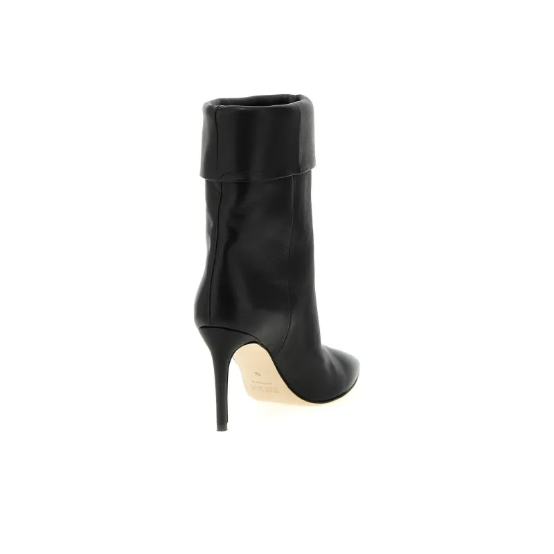 Paris Texas Reverse Ankle Boots Women's Black-3