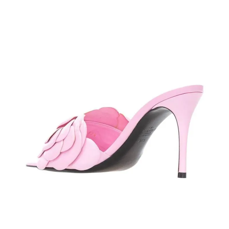 Valentino Atelier Slim Heel High Heels 9cm Women's Rose Pink-3