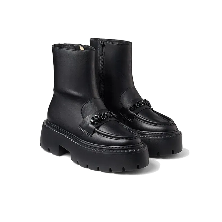 Jimmy Choo Bryer Crystal-embellished Boots-1