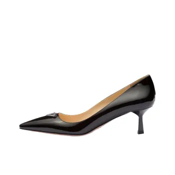 PRADA Slim Heel High Heels 5.5cm Women's Black