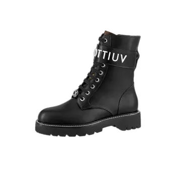 LOUIS VUITTON Territory Ankle Boots 'Black' Women's