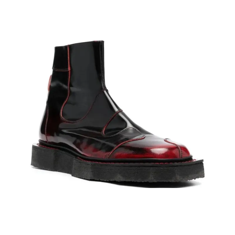 HENRIK VIBSKOV Enzo Leather Ankle Boots-2