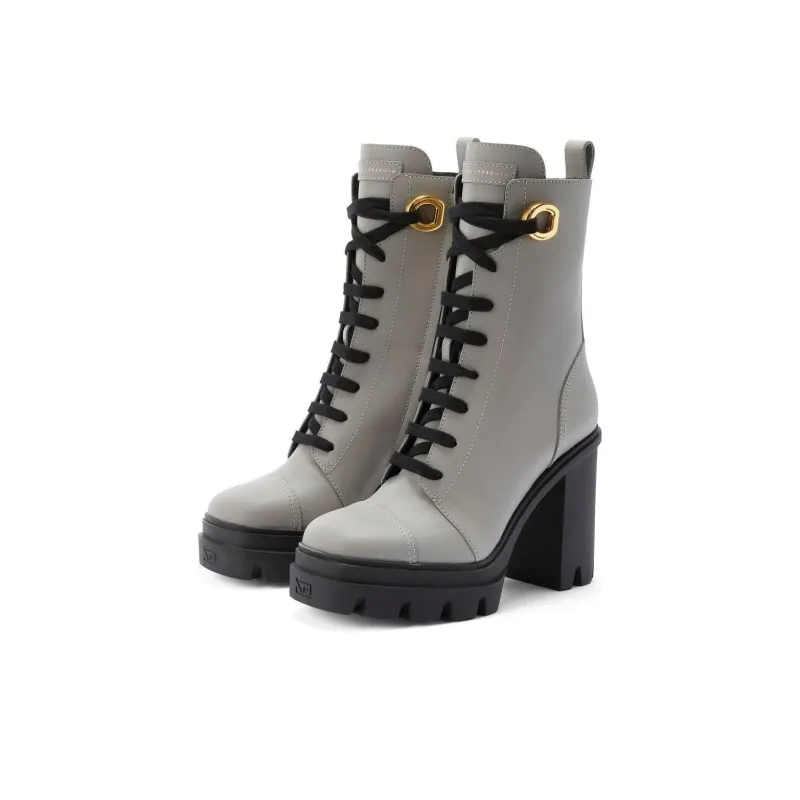 Giuseppe Zanotti Cubalibre 110mm Lace up Ankle Boots Women's-3