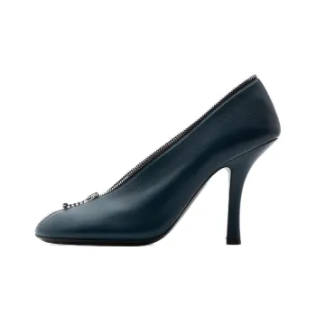 Burberry Baby Zip 100mm Leather Pumps