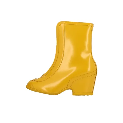 GUCCI Kitt Ankle Boots Women's Yellow