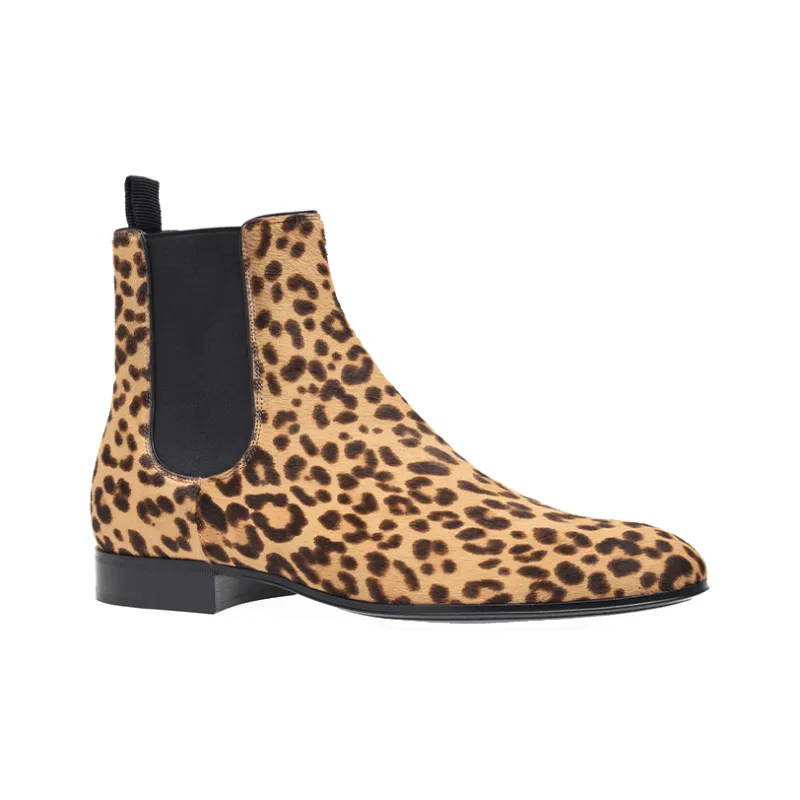 GIANVITO ROSSI Alain Ankle-Length Chelsea Boots Men's Brown-1