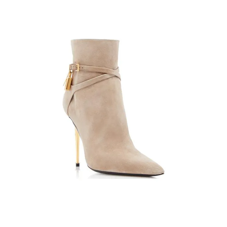 TOM FORD Ankle Boots Women's Nude-2