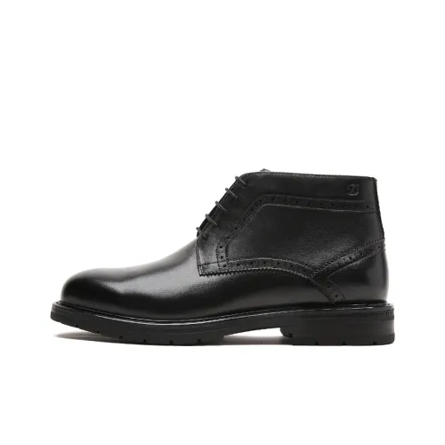 S. T.DUPONT Ankle Boots Men's Black