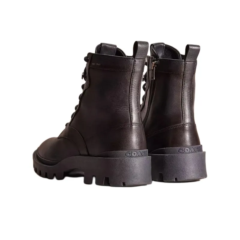 COACH Citysole Ankle Boots Men's Black-3