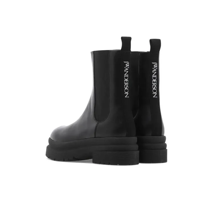 JW Anderson Short Chelsea Boots Women's Black-3