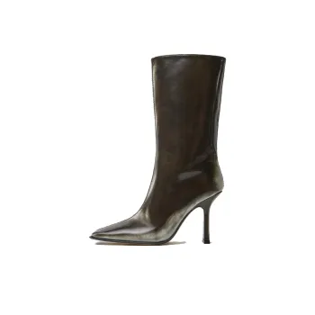 MIISTA Ankle Boots 10cm Women's Gray