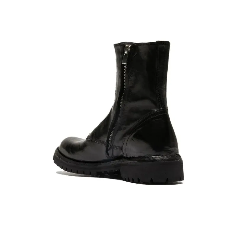 Officine Creative Ikonic 003 Leather Ankle Boots-2