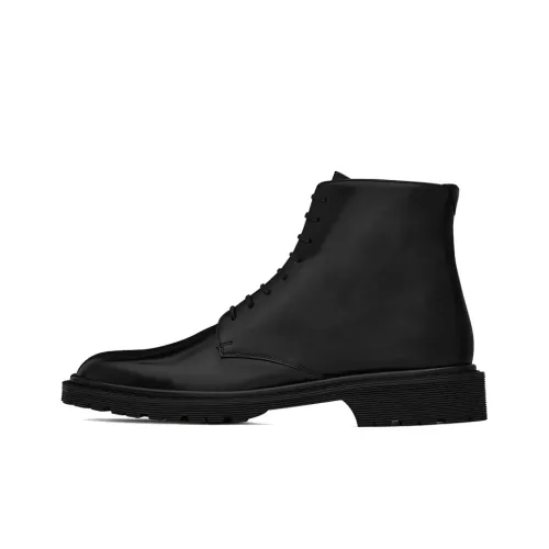 SAINT LAURENT Army Ankle Boots Women's Black