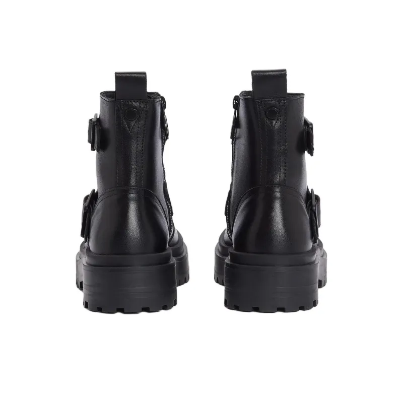 BARBOUR Tasmin Ankle Boots 4cm Women's Black-4