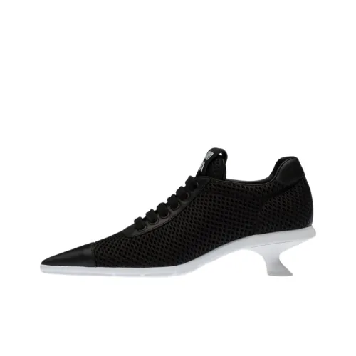 MIU MIU Irregular Heel High Heels 5.5cm Women's Black
