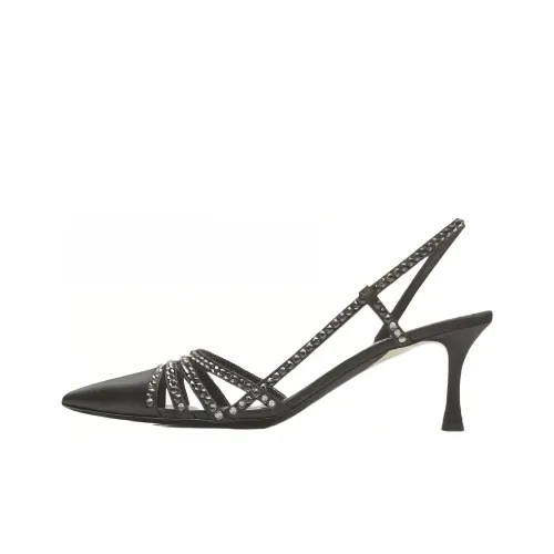 Nº21 Crystal-embellished 60mm Slingback Pumps