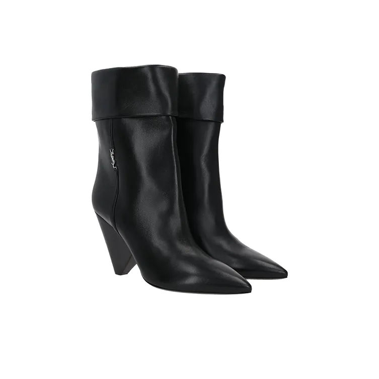 SAINT LAURENT Niki Pointed Toe Boots Women's-1
