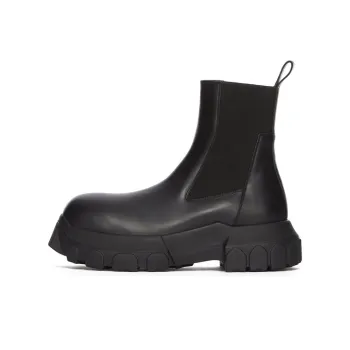 RICK OWENS Beatle Bozo Tractor Chelsea Boots