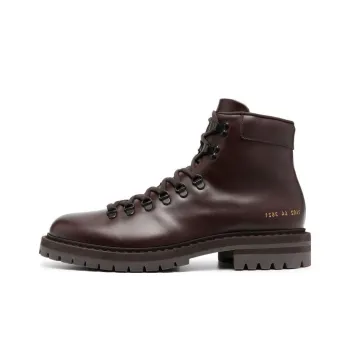 COMMON PROJECTS Lace up Leather Ankle Boots