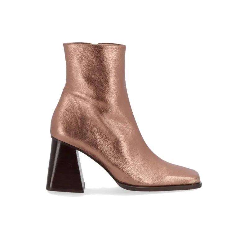 ALOHAS Ankle Boots 8cm Women's Gold-1