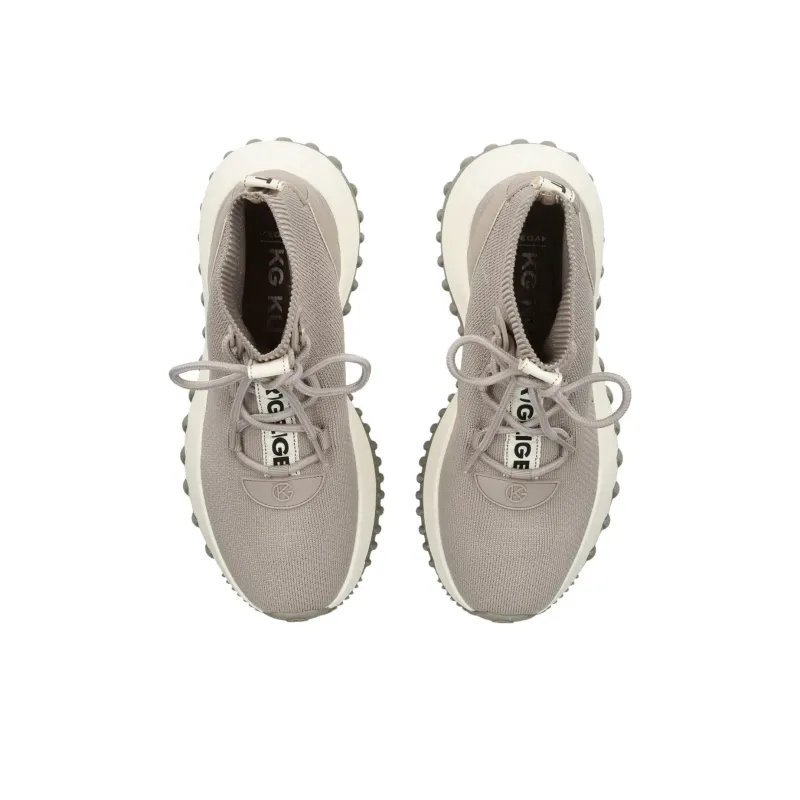 Kurt Geiger London Lowell High-Top Casual Shoes Women's Taupe-3
