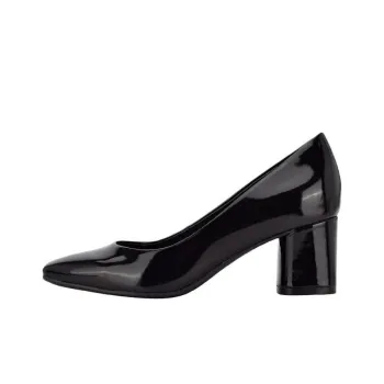 CALVIN KLEIN Atlanta Chunky Heel High Heels 7.2cm Women's Black