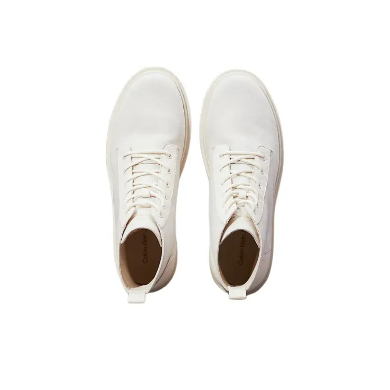 CALVIN KLEIN Ankle Boots 3cm Men's White-3