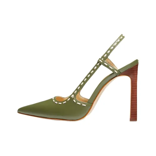 MICHAEL KORS Alora Slim Heel High Heels 10.7cm Women's Green