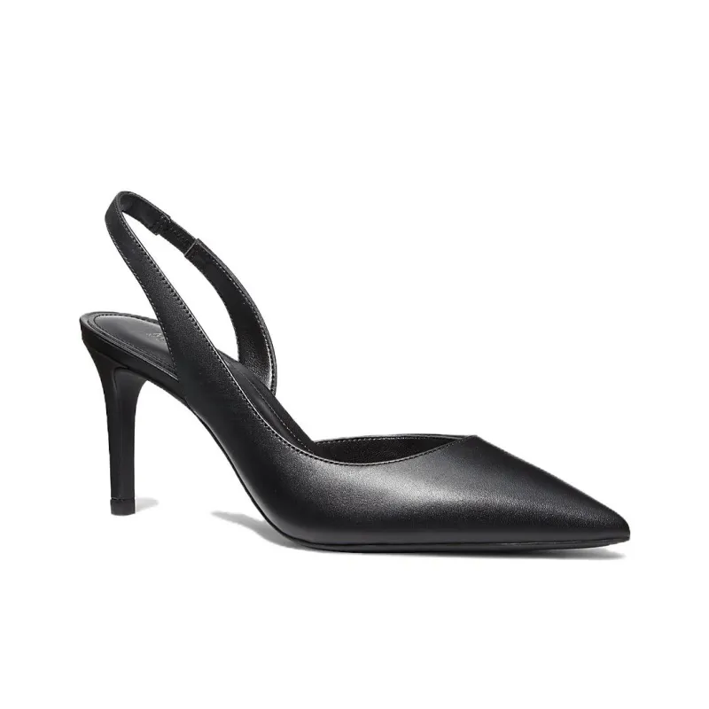 MICHAEL KORS Alina Fle Slim Heel High Heels 7.6cm Women's Black-3
