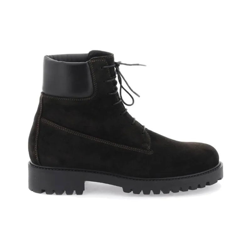 TOTEME The Husky Suede Boots Women's-1