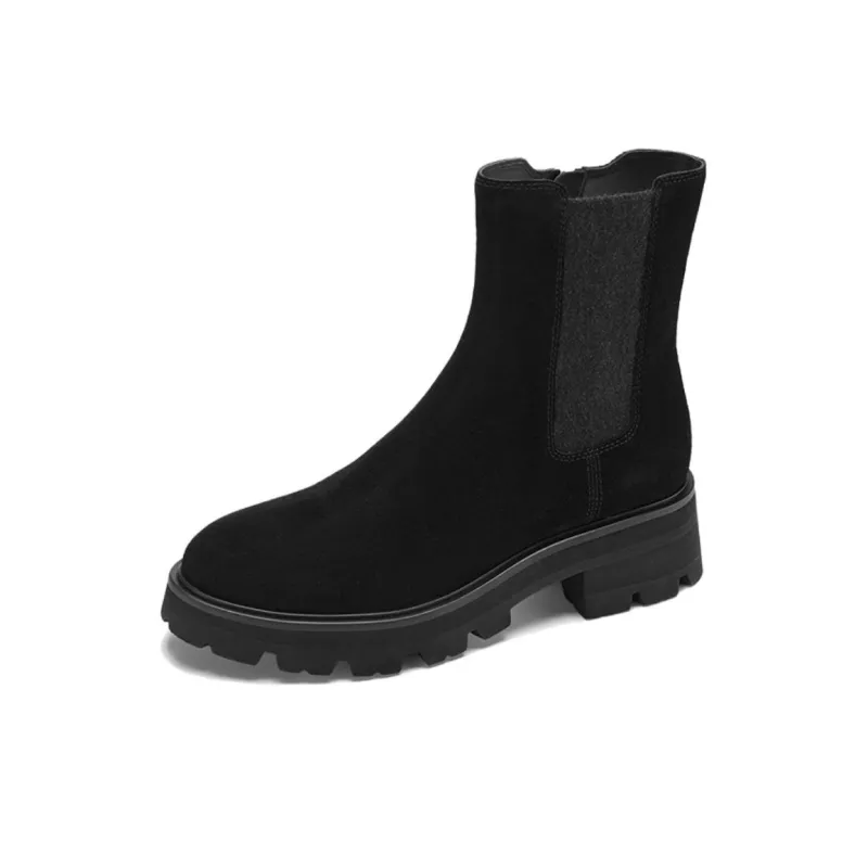Le Saunda Kumano Rose Ankle Boots 4.5cm Women's-3