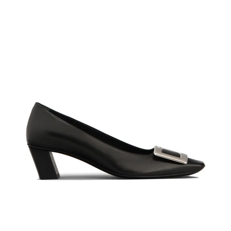Roger Vivier Belle Vivier Buckle Square Toe Pumps-1