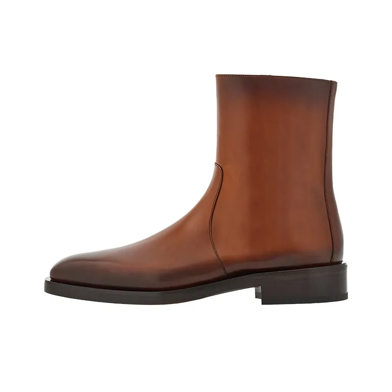 FERRAGAMO Two-tone Ankle Boots-0