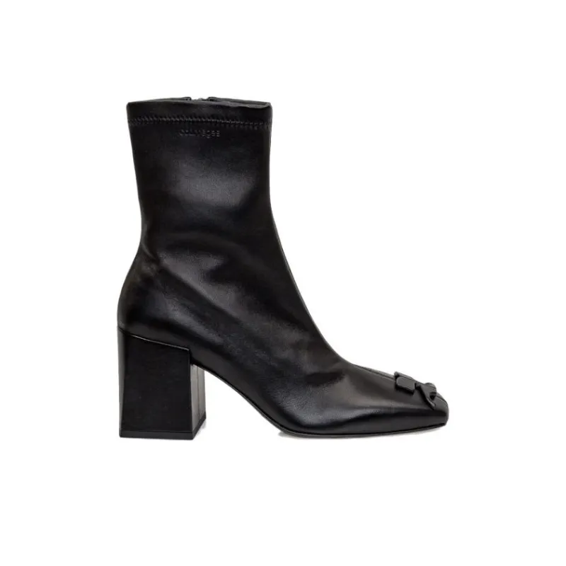 COURREGES Ankle Boots 7.5cm Women's Black-1