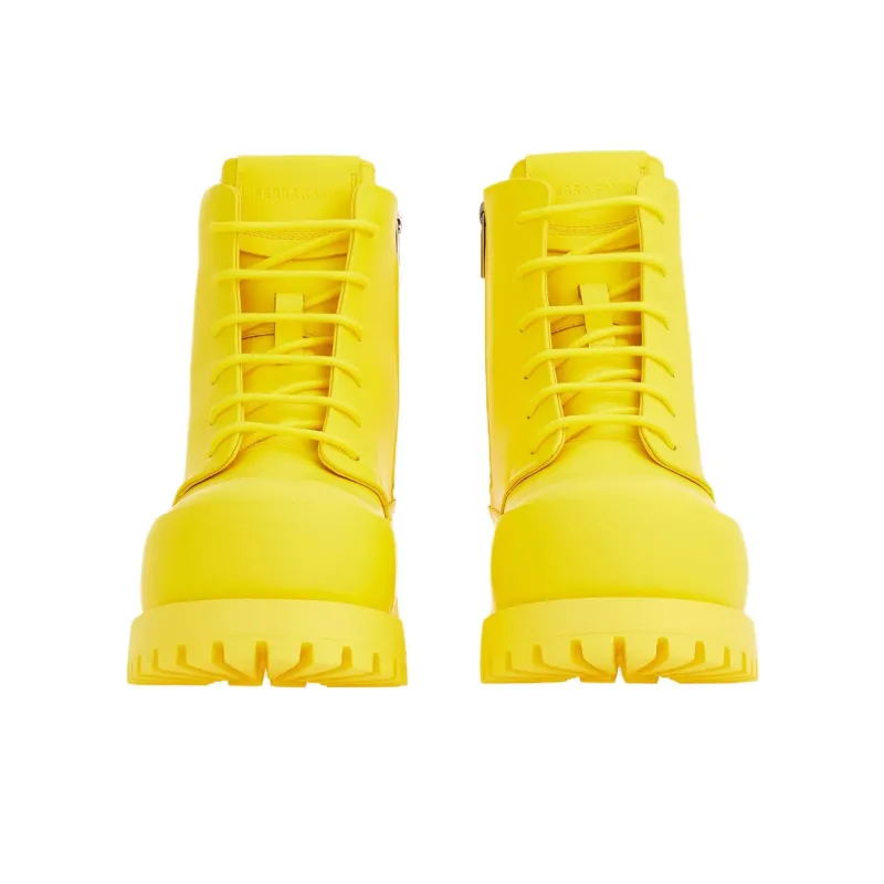 FERRAGAMO Ankle Boots Unisex Yellow-3