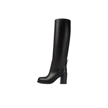 Bottega Veneta Round Toe Heeled Boots Women's