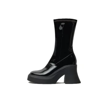MIISTA Ankle Boots 9.5cm Women's Black