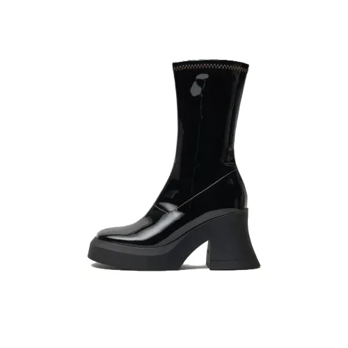 MIISTA Ankle Boots 9.5cm Women's Black