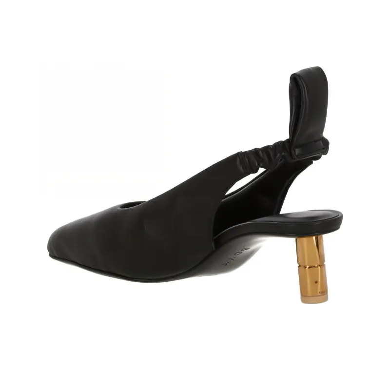 BOYY Slim Heel High Heels Women's Black-3