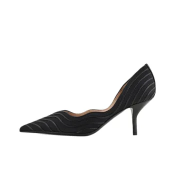 AMANI Slim Heel High Heels 6.5cm Women's Black