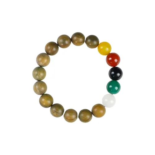 Blooming Petals Green Sandalwood Bracelets Unisex